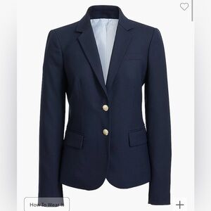 J.Crew Navy Original Schoolboy Blazer 00